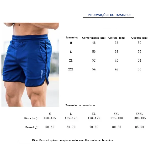 Calções Desportivos - Masculino