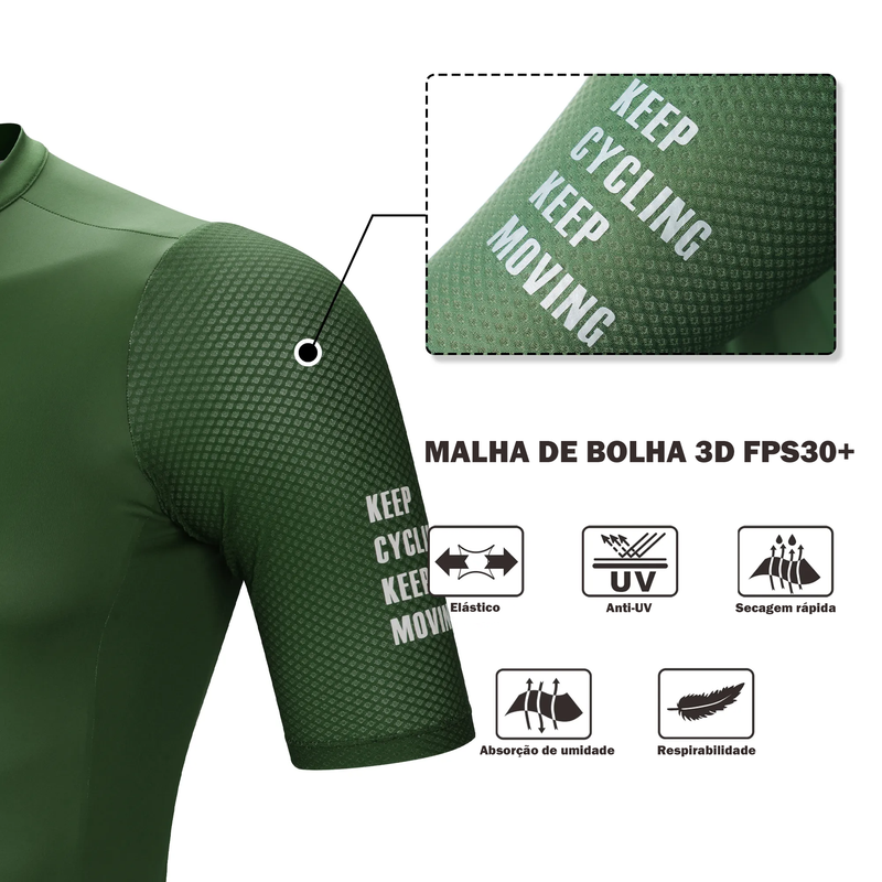 DAREVIE - Camisa de Ciclismo Fino Ajuste spf 50 Alta Qualidade Masculino / Feminino