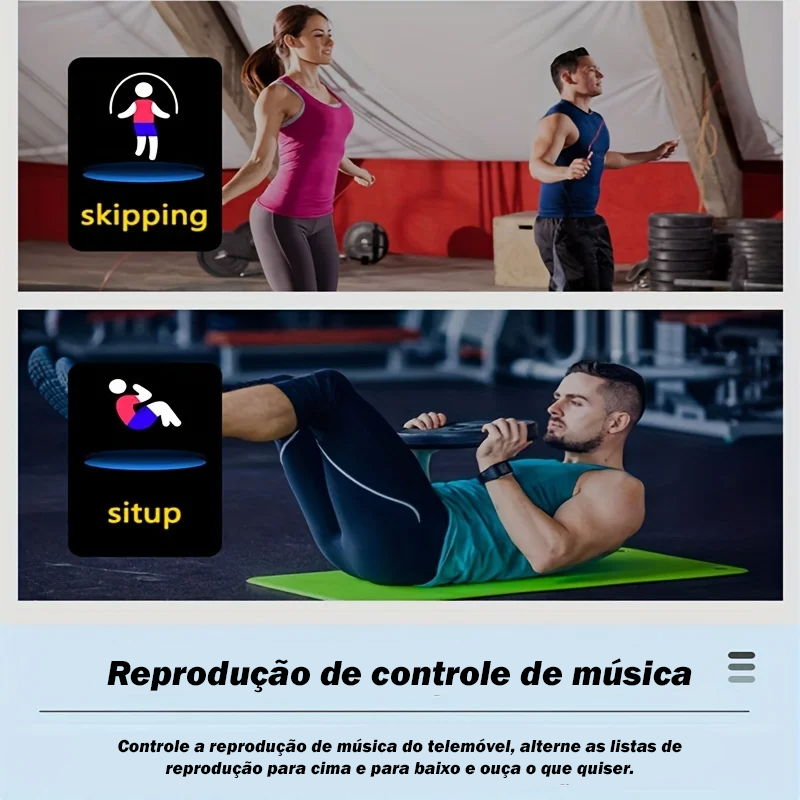 Smartwatch Multifuncional Desportivo Homens/Mulheres