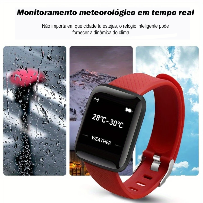 Smartwatch Multifuncional Desportivo Homens/Mulheres