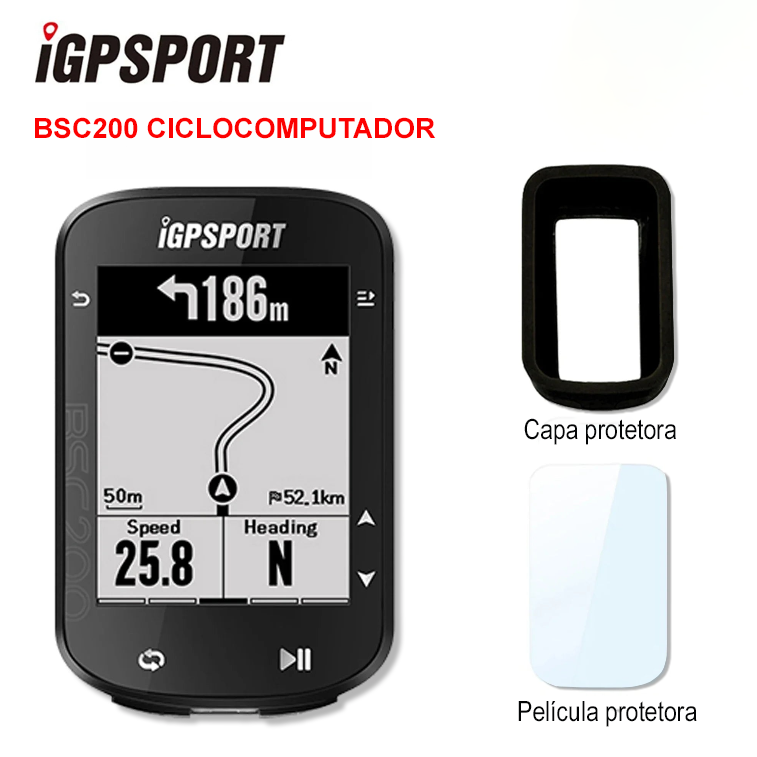 iGPSPORT - Ciclocomputador Inteligente BSC200