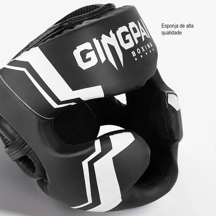 GINGPAI SPORT - Capacete Boxe Aberto Adulto / Criança