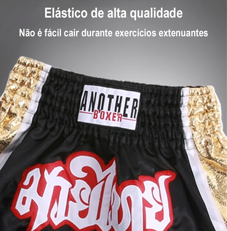 ANOTHERBOXER - Calções de MMA para Crianças e Adultos