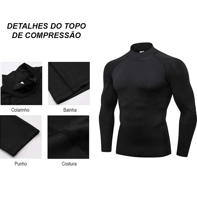 T-shirt Desportiva Manga Cumprida  / Masculina