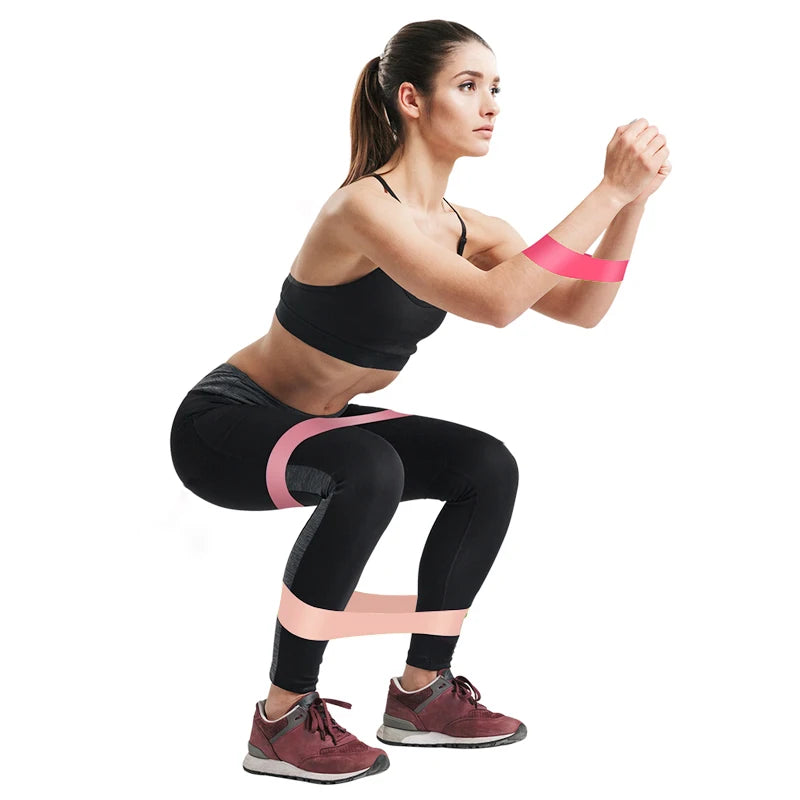 Latex Resistance Band Fitness Elastic Band For Fitness Sport Strength Pull Up Assist Band Gym Workout Pilates Exercise Equipment