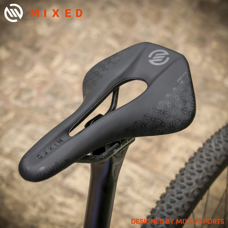 MIXED - Selim de Bicicleta de Fibra Carbono / 5D Ultra Leve