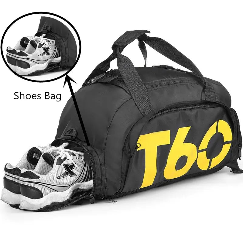 Bolsa de Desporto T60 Impermeável com Compatimento para Ténis