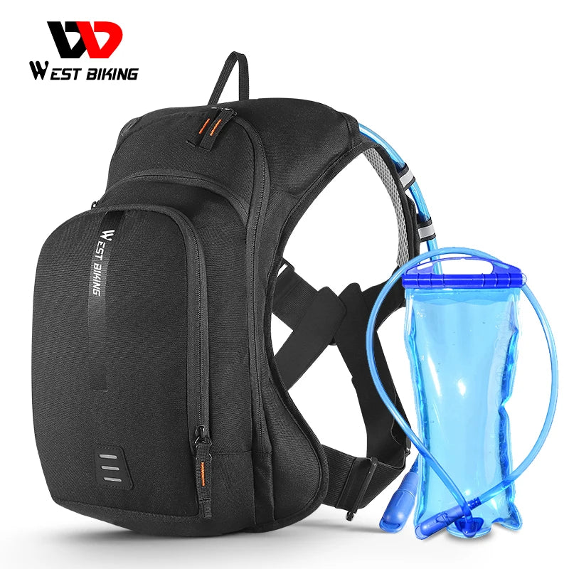 WEST BIKING - Mochila Desportiva Profissional Ultraleve 10L c/ Compartimento para Água