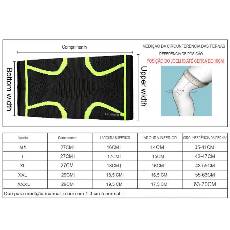 Joelheira Ortopédica Desportiva