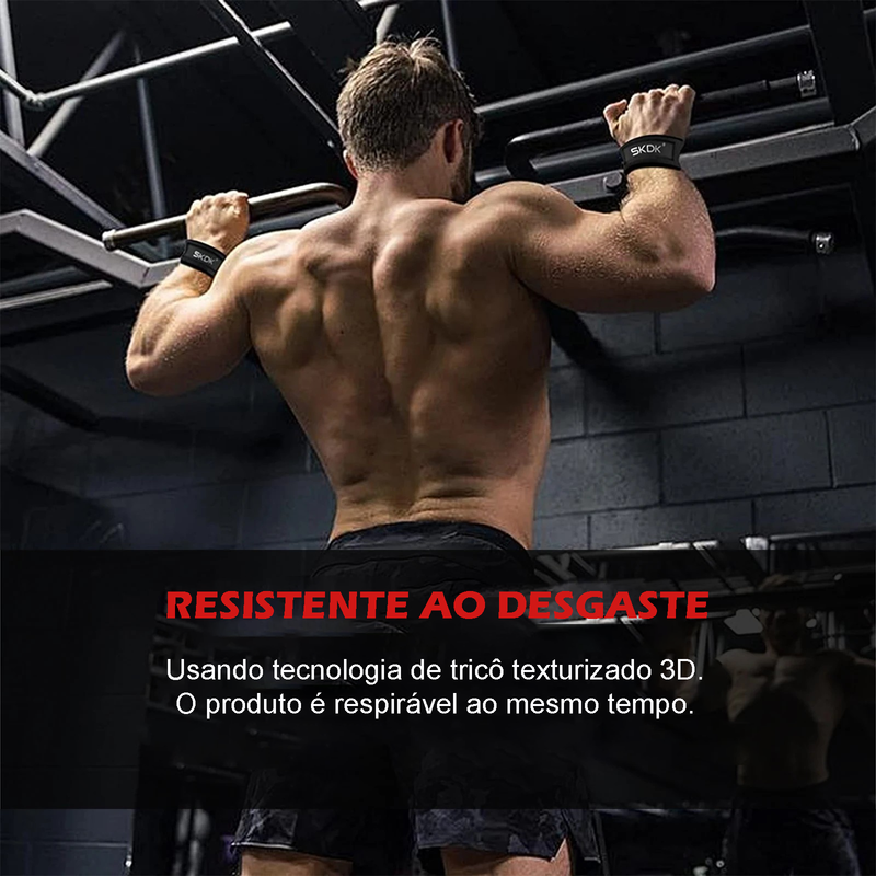 Fita de Tração de Musculação Anti-derrapante Silicone